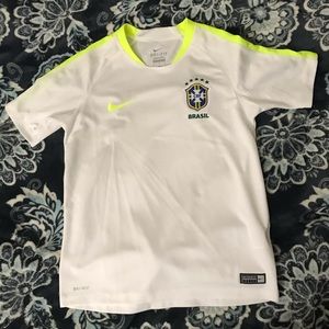 nike brazil training soccer jersey